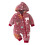 (12-18 Months, Red) Combinaison de Noël fermeture éclair 1