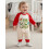 (6-12 Months, Red) Mono de bebé y otoño. 7