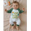 (12-18 Months, Green) Mono de bebé y otoño. 6