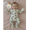 (Newborn, Green) Σετ Ολόσωμης Φόρμας με Σκούφο. 6