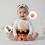 (6-9 Months, White) Σετ ρούχων για και κορδέλες. 3