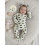 (Newborn, Green) Σετ Ολόσωμης Φόρμας με Σκούφο. 5