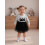 (18-24 Months, Black) Παιδικό φόρεμα κοριτσιών, φθινοπωρινό φόρεμα. 4
