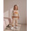 (12-18 Months, Brown) Σετ παντελονιών για κορίτσια, μπλούζα με κεντήματα και ριγέ φόρμα 4