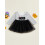 (18-24 Months, Black) Παιδικό φόρεμα κοριτσιών, φθινοπωρινό φόρεμα. 8