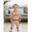 (12-18 Months, Brown) Σετ παντελονιών για κορίτσια, μπλούζα με κεντήματα και ριγέ φόρμα 6