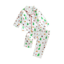 (4-5 Years, White) Tyttöjen kiitospäivän pyjama-setti, housut, yöpuvut