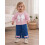 (18-24 Months, Pink) Φθινοπωρινό σετ για 2 τεμάχια 6