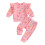 (6-12 Months, Pink) Φθινοπωρινά ρούχα για και παντελόνι 1