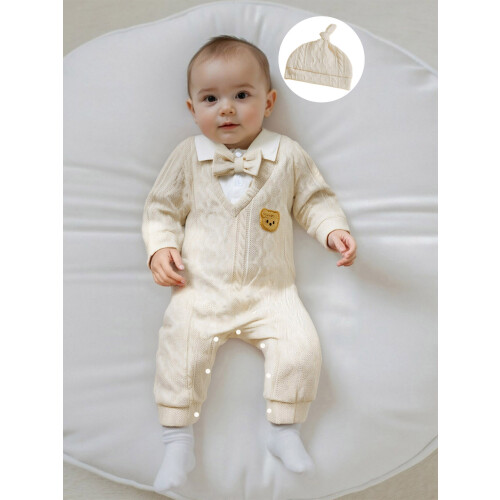 (9-12 Months, Apricot) Σετ 2 τεμαχίων για νεογέννητα 2