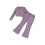 (8 Years, Purple) Φθινοπωρινά πλεκτά ρούχα 2 τεμαχίων 1