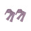 (9 Years, Purple) Φθινοπωρινά πλεκτά ρούχα 2 τεμαχίων 2