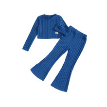(10 Years, Blue) Herbst Strickoutfit für Bund (2-teilig)