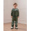 (3-4 Years, Army Green Stripes) Παιδικό Σετ 2 Φθινοπωρινή Εμφάνιση 4