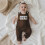(12-18 Months, Khaki) Μωρουδιακή φόρμα με με γαλοπούλα 4