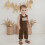 (12-18 Months, Khaki) Μωρουδιακή φόρμα με με γαλοπούλα 5