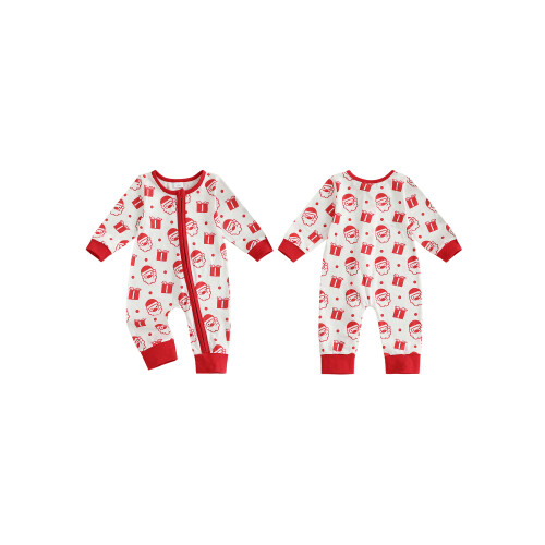 (12-18 Months, Red) Βρεφική φόρμα Santa και κορίτσια 1