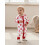 (12-18 Months, Red) Βρεφική φόρμα Santa και κορίτσια 4