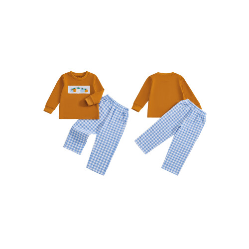 (3-4 Years, Brown) Σετ ρούχων 2 παντελόνι Halloween. 1