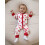 (12-18 Months, Red) Βρεφική φόρμα Santa και κορίτσια 6