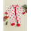(12-18 Months, Red) Βρεφική φόρμα Santa και κορίτσια 8