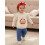 (6-9 Months, Khaki) Φθινοπωρινό πουλόβερ για κέντημα κολοκύθας 6
