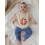 (6-9 Months, Khaki) Φθινοπωρινό πουλόβερ για κέντημα κολοκύθας 7