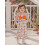 (2-3 Years, Beige) Φόρμα Halloween για νήπιο κορίτσι, Cami αμάνικη με στάμπα κολοκύθας 5