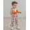 (2-3 Years, Beige) Φόρμα Halloween για νήπιο κορίτσι, Cami αμάνικη με στάμπα κολοκύθας 6