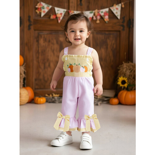 (3-4 Years, Pink) Φόρμες Halloween με με τιράντες 2
