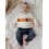 (18-24 Months, White) Πουλόβερ νήπια με πλεκτό μπλουζάκι 7