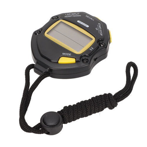 Digital Sports Stopwatch Timer 20 Lap Memory