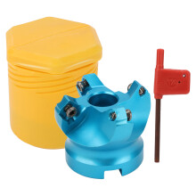 Aluminum Alloy Face Mill Head with Stable Performance Face Milling Cutter for Rough Machining Precision Work High Temperature Resistant Coating
