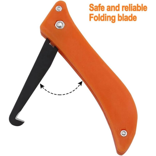 2PCS Grout Removal Tool with Curved Hook Blade for Ceramic Tile Gap Cleaning and 2