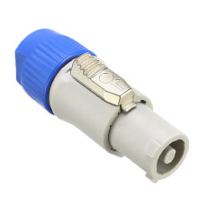 20Pcs 3 PIN AC Powercon Connector Male Plug NAC3FCA NAC3FCB AC Cable 20A 250V Power Plug Adapter for Stage Light(B)