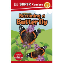 DK Super Readers Level 1 Becoming a Butterfly by DK Paperback Book