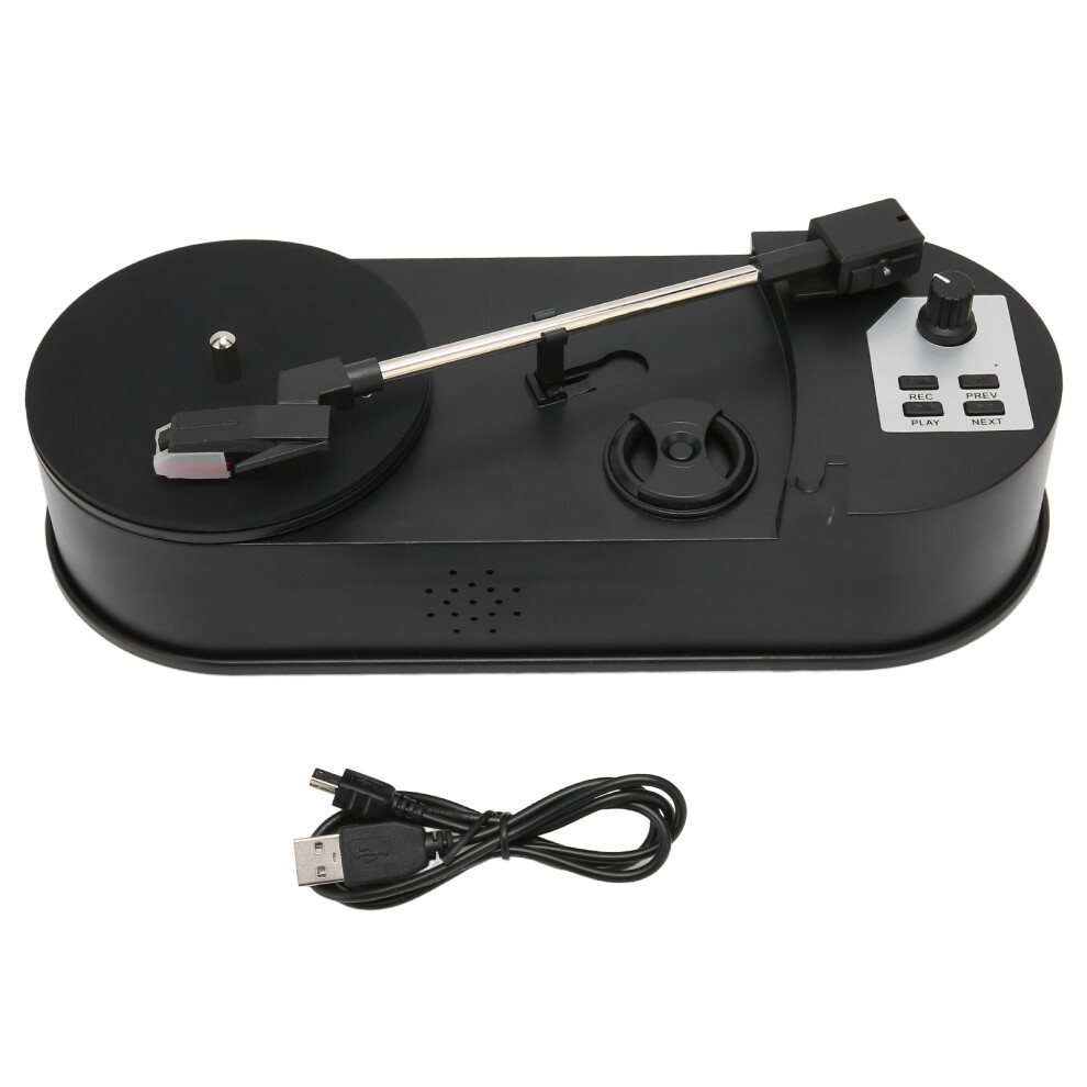 Vinyl Renaissance, Plug And Play Portable Design For Instant Gratification, Easy High-Quality Abs Material Turntable To Mp3converter 9175034918469