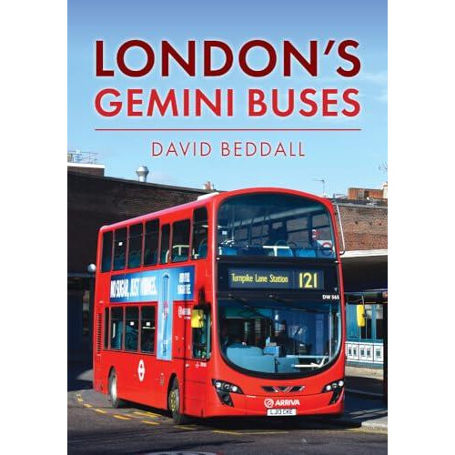 Londons Gemini Buses by David Beddall Paperback Book