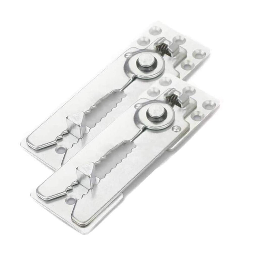 2 Pack Heavy Duty Sectional Couch Connectors Â Steel Sofa Connector Hardware With Screws For Gap Setup 9771547234593
