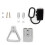 120A Power Plug Connector Kit with Silver Plated Copper Terminals for Solar Panel, EV, Forklift 4