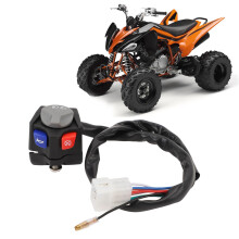 420mm 7-Draht Lenker Motorrad Scheinwerfer Hupe Kill-Schalter für ATV Dirt Bike