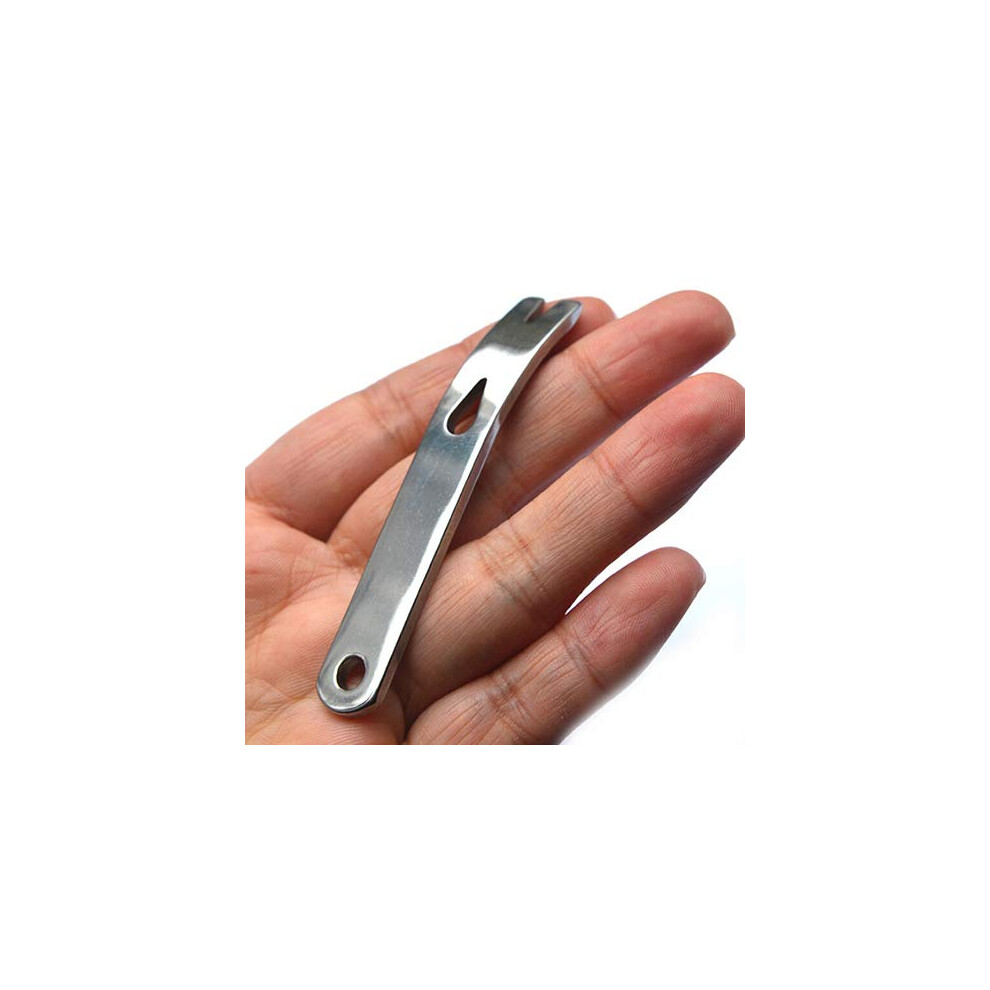 Edc Pry Bar Pocket Crowbar Compact Stainless Steel Widgy Bar For Bushcraft And Survival 9169991258034