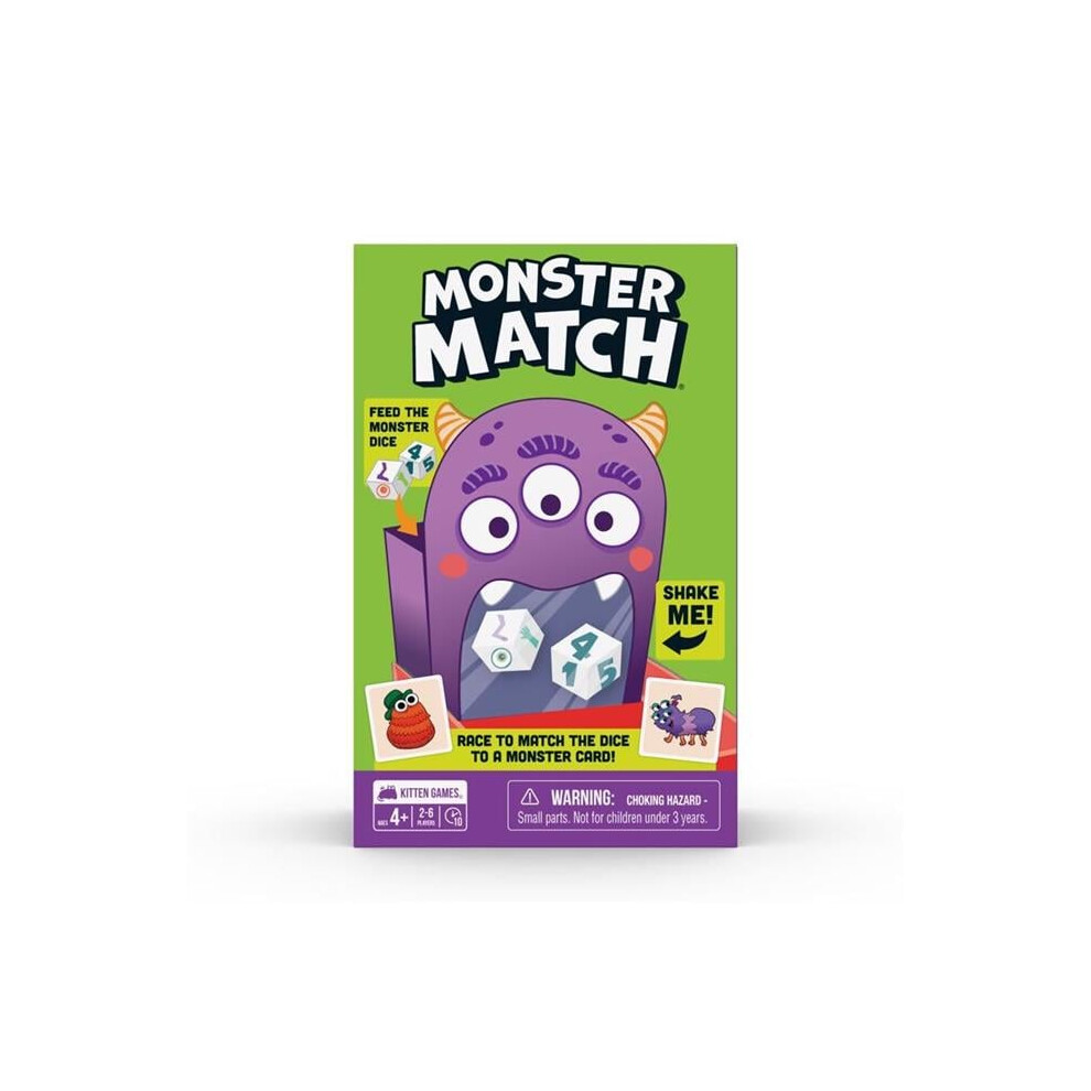Exploding Kittens 9114374 Monster Match Card Game