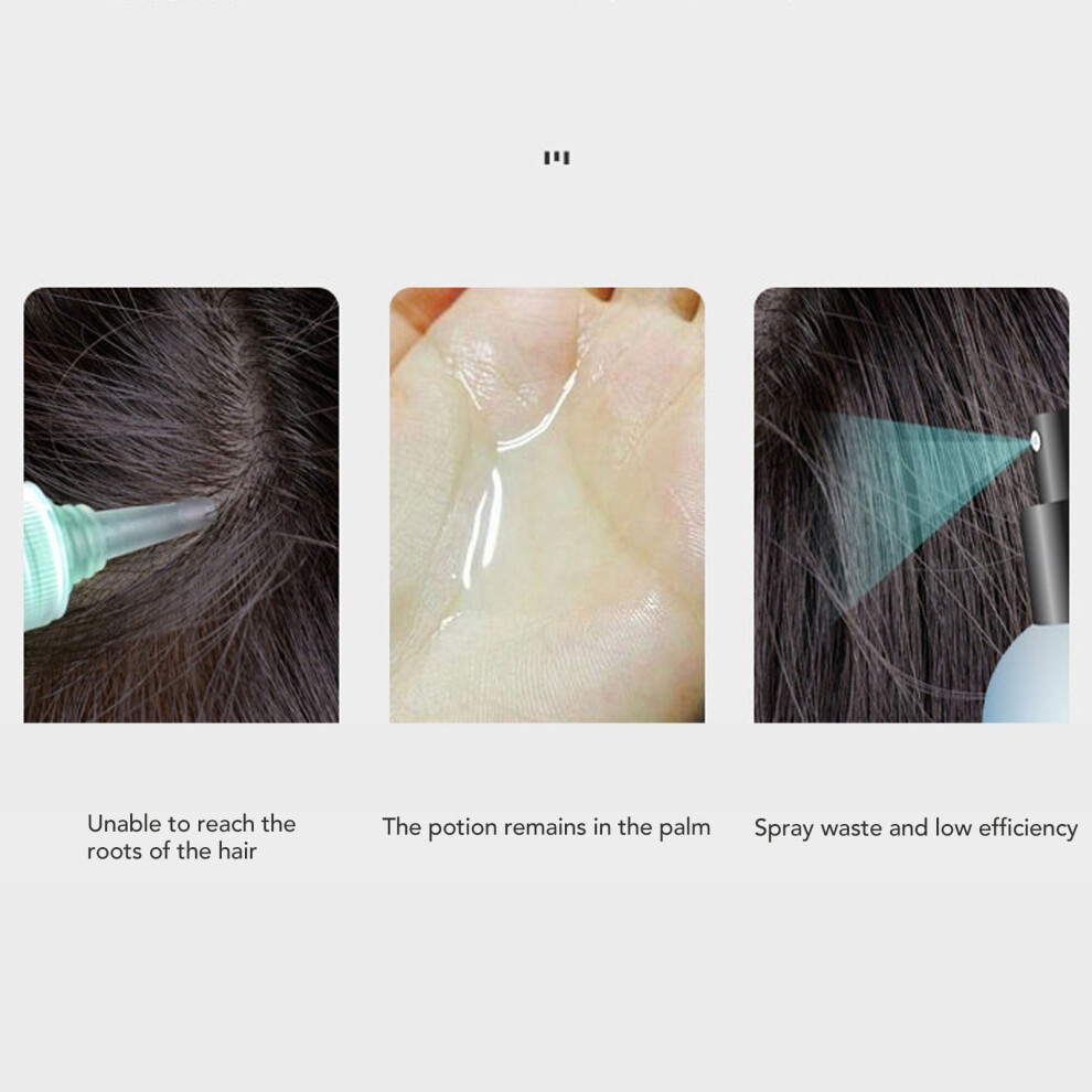 Transparent 15ml Massage Scalp Comb