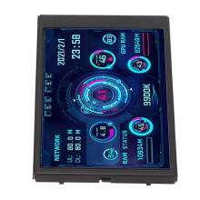 Mini 3,5 Zoll IPS USB PC Sensor Panel Temperaturanzeige zur Computerüberwachung