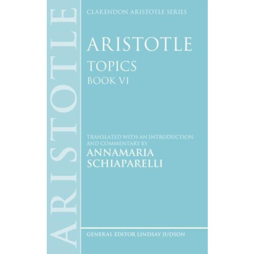 Aristotle Topics Book VI Paperback Book
