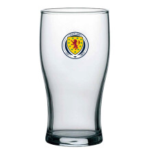Scotland Tulip Pint Glass Etched Crest Official SFA Football Gift