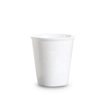 Ceramic Coffee Mug 280ml White Minimalist EcoFriendly Reusable Cup for Home and Office Use