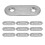 Flat Mending Plates Repair Fixing Joining Brackets 40x15mm 10pcs 1