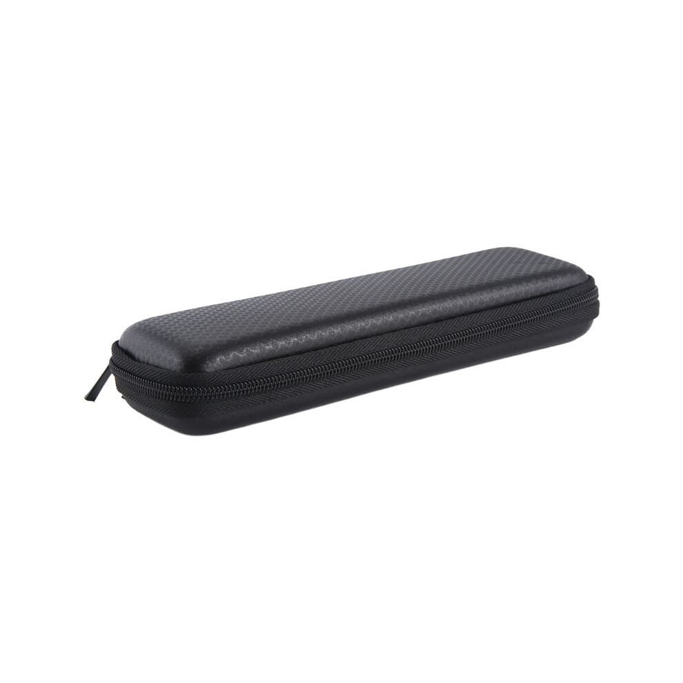 Black Retro Dot Pencil Pen Case Cosmetic Pouch Pocket Brush Holder Makeup Bag